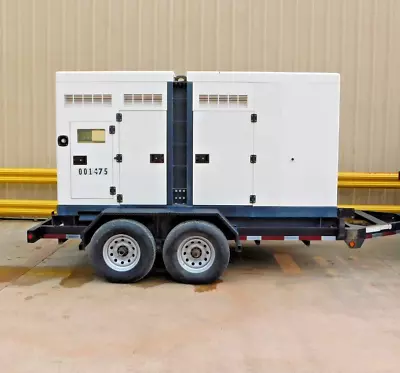 Mo-5014 2014 Psi Stamford 75/85 Kw Natural Gas / Lp Trailer Mounted Generator • $24500