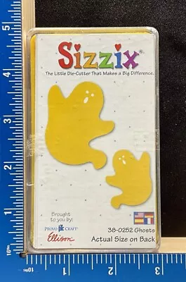 Sizzix Medium Yellow Die - Ghosts 38-0252 Provo Craft Ellison • $6.99