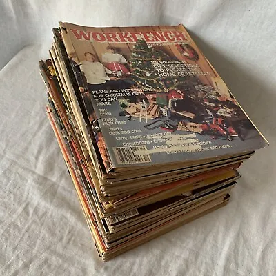 Large Lot Of Vintage WORKBENCH Magazines From The 80s • $10