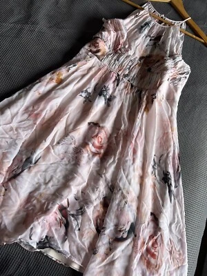 $50 • Buy Forever New Pink Hi-neck Cocktail Dress Size 14