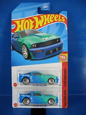 2023 Hot Wheels 07 Ford Mustang Set Of 2 • $11.99