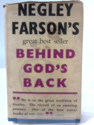 Behind God's Back - Negley Farson CD 8DPB • £6.93