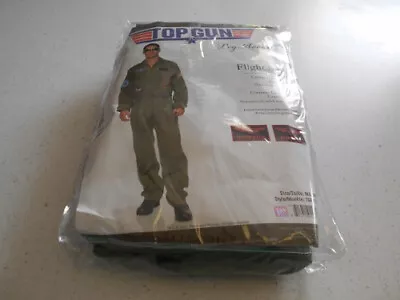 Top Gun M/L Flight Suit Adult Costume Maverick Goose Tom Cruise Halloween • $62.99