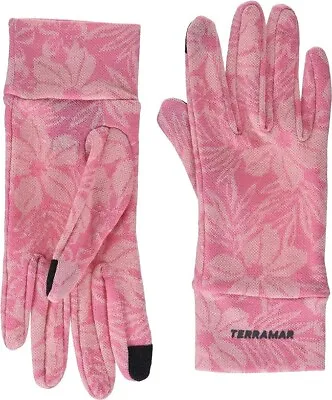 Terramar 2.0 Ultra Merino Wool Gloves Pink Rose Touch Screen Compatible M • $6.99