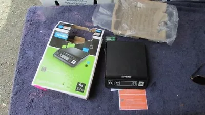 DYMO M5 Digital Postal Scale 5 Pound Battery Operated - Black - New • $12.99