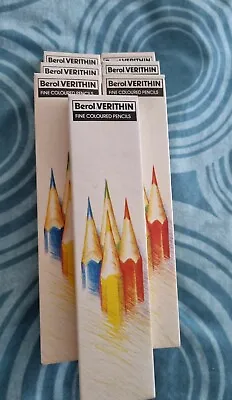 £5.50 • Buy Berol VERITHIN Fine Coloured Pencils Various
