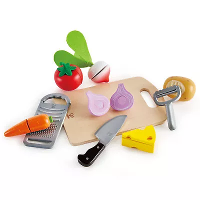 Hape Cooking Kids Wooden Pretend Kitchen Play Food & Accessories Set (Open Box) • $12.38