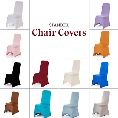 £169.89 • Buy Chair Covers Wedding Dining Room Spandex Slipcover Removable Cover For Chairs