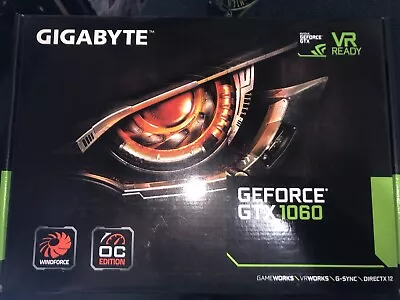 $250 • Buy GIGABYTE NVIDIA GEFORCE GTX  1060 Graphic Card