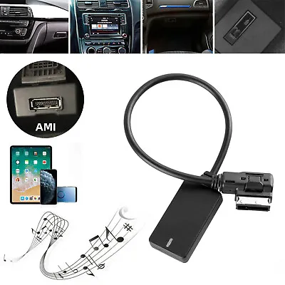 AMI MDI MMI Bluetooth Music Interface AUX Audio Cable Adapter For Audi A5 A4 A3 • $10.99