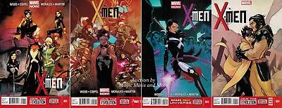 X-MEN (4) Issue Run #1 2 3 4 Comic Set MARVEL NOW! 1st Print Storm Jubilee Rogue • $15.98