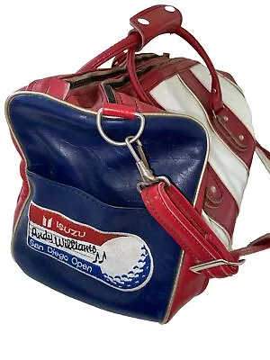 Vintage Andy Williams Isuzu San Diego Open Golf Tournament Bag Duffel Bag RARE! • $203.69