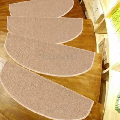 $8.92 • Buy 1-13pcs New Carpet Stair Treads Non Slip Machine Washable Step Mats Rugs  
