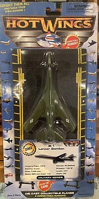 Hot Wings B-1 Lancer Bomber With Connectable Runway # 12106 Diecast Plane • $13