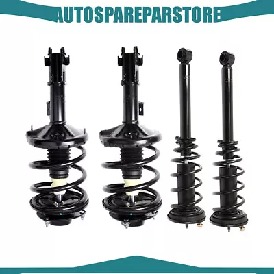 For 2003 2004 Mitsubishi Eclipse Complete Front Rear Shock Struts W/ Coil Spring • $237.69
