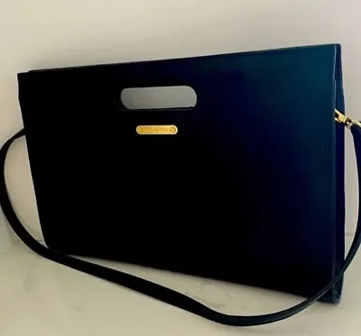 New  NWT MICHAEL KORS Tilda XL Convertible Clutch Shoulder Black • $68