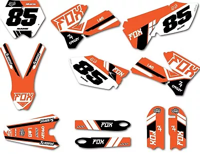 Sticker Kit Glow Decals To Fit KTM 85 SX 2006 - 2012 Sticker Kits Graphics • $212.42