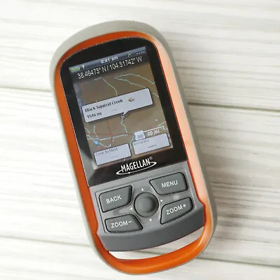 Magellan Explorist 310 X11-15302 Gray Orange Waterproof Hiking GPS Device WORKS • $51.59