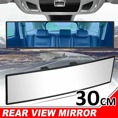 Inside 11.8inch Rear View Mirror Auto Interior Mirror For Cars SUV Vans Trucks ✔ • $10.99