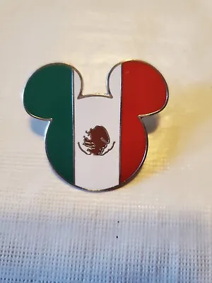 Disney Epcot World Showcase Mickey Head Ears Mexico Pin Trading • $8.95