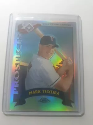 2002 Topps Chrome Refractor Traded  Prospects  #T169 MARK TEIXEIRA RC ROOKIE • $39.99