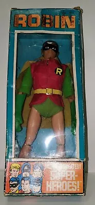 Vintage Mego WGSH 8  Robin The Boy Wonder Batman Sidekick In Original Box • $225