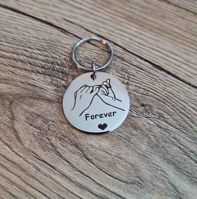 Gift Keyring Valentines Gifts For Mum Sister Daughter Friend Love Forever • £3.29