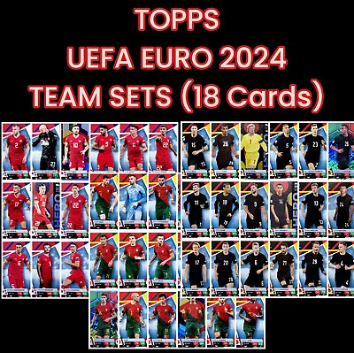 TOPPS UEFA EURO 2024 Match Attax -- Team Complete -- Teams Of Choice • £60.27