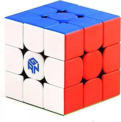 CuberSpeed Gan 356 RS 3x3 Stickerelss Magic Cube GAN 356 R S 3x3x3 Speed Cube Pu • $30.74
