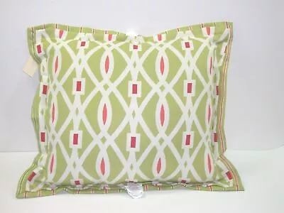 Outdoor Deep Seat Pillow MIX 'N MATCH ~ Lime Lattice ~ 28 X 26x 7 **NEW** • $19.99