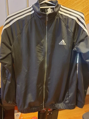 $23.90 • Buy Womens Adidas Climaproof Black Zip Front Jacket Size 12