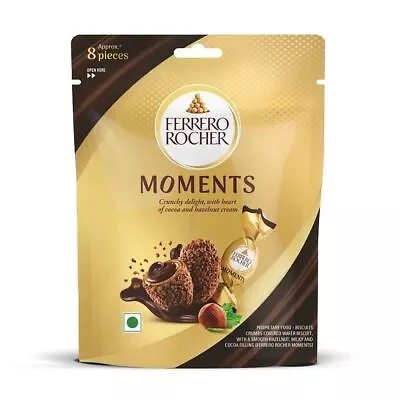 Ferrero Rocher Moments 8 Pralines Pcs 46.4 Gm • $20.45