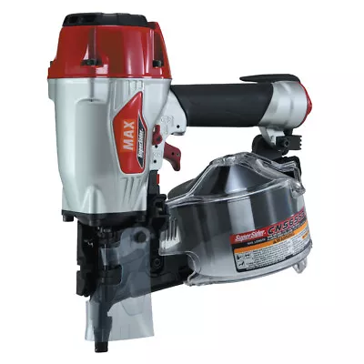 MAX CN565S3 2-1/2 In. X 0.099 In. Adjustable SuperSider Coil Siding Nailer New • $410.50