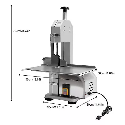 Commercial Electric Meat Bone Saw Machine Frozen Meat Cutting Band Cutter 650W • $429