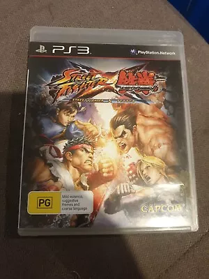 PS3 - Street Fighter X Tekken With Manual (Sony Playstation 3 Game) PAL • $30