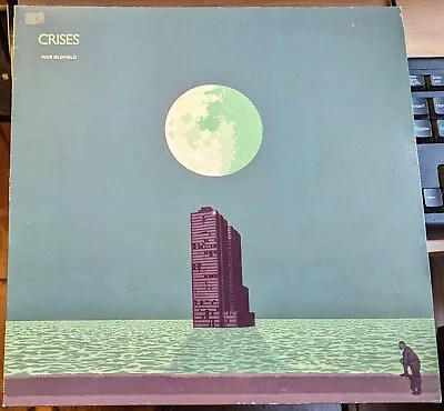 Mike Oldfield Crises Art Rock Pop Prog Virgin Records V2262 First Pressing Ex • £1.99