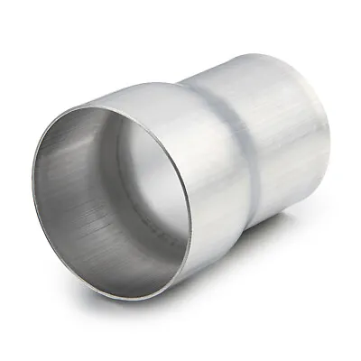 $10.99 • Buy 2.5  ID To 3   Exhaust Pipe Tip Adapter Reducer Connector 304 Stainless Steel 