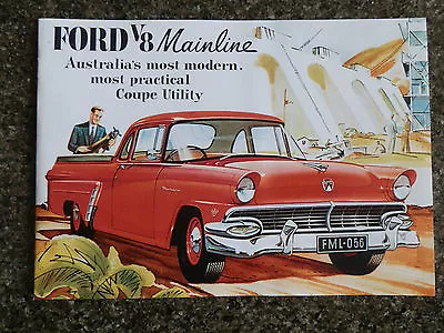 1956 Ford Mainline  Rhd Aust  Brochure  • $50