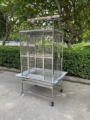 28 X22 X60  Stainless Steel SUS201 Play Top Style Bird Macaw Cage Parrot Cage  • $949