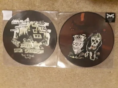 MAYHEM THE TRUE Of Lord Satan's Mysteries RARE PICTURE LP Bathory Venom Von Disc • $45