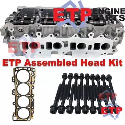 ETP's Assembled Cylinder Head Kit For Nissan Navara 2.5L Diesel YD25 5X0 Late • $1489.95