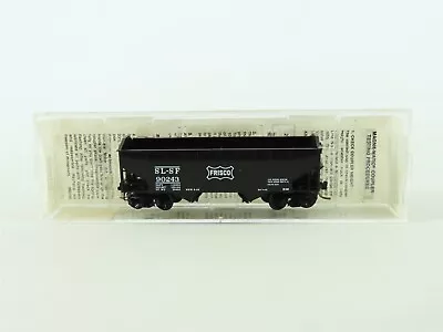 N Scale Micro-Trains MTL 88010 SL-SF Frisco 33' 2-Bay Hopper #90243 • $21.95