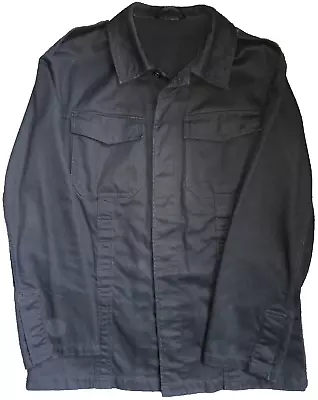 Mil-tec Bundeswehr Black Moleskin Field Jacket/shirt M • £20