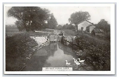 OId Canal Locks Montoursville Pennsylvania PA UNP DB Postcard T2 • $7.15