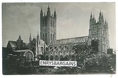 Canterbury Cathedral Kent. RP Postcard By John Charlton. Not Postally Used. • £1.75