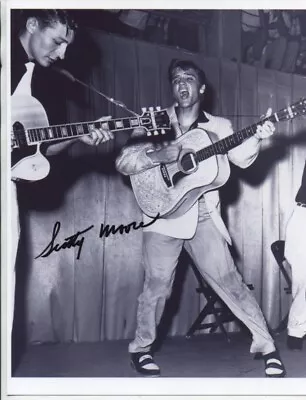 ELVIS PRESLEY Guitarist  SCOTTY MOORE Signed AUTOGRAPH 108 • $6.50