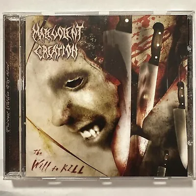 Malevolent Creation - The Will To Kill CD 2002 Arctic Music Group 80501-92209-2 • $15.95