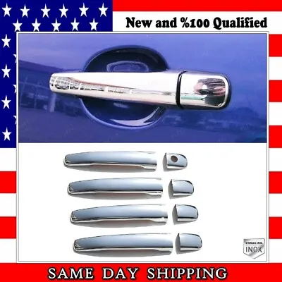 Stainless Chrome Door Handle Cover 4dr Mercedes ML320 ML350 ML430 ML500 ML55 AMG • $26.91