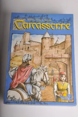 Carcassone Tile Game With River Expansion - Vintage 2000 Rio Grande - COMPLETE • $39