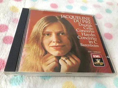 Jacqueline Du Pre - Dvorak Haydn Cello Concertos EMI CDC 7 476142 Barenboim 1986 • £11.99